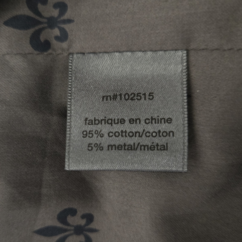 JOHN VARVATOS Mens Dark Navy Blue Utility Field Jacket Sz EU 52 / US 42 (Large) - Picture 16 of 16